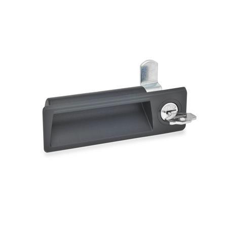 Latches with Gripping Tray GN 731.2 (PR-CH / LPR) | Ganter