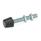 GN 708.1 Clamping Screws, Steel, with Rubber Thrust Pad Type: A - Flat pressure area