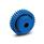 GN 7802 Spur Gears, Plastic, Pressure Angle 20°, Module 2 Color: VDB - Visually detectable
Tooth count z: ≥ 31