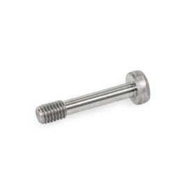 GN 7984.2 Socket Cap Screws, Stainless Steel, with Low-Profile Head, with Recessed Stud for Loss Protection 