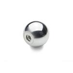 Ball Knobs Steel, Aluminum