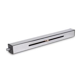 GN 291.1 Square Linear Actuators, Steel / Stainless Steel Material: SCR - Steel, chrome-plated