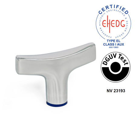 Poignées en T GN 5064: Inox, conception hygiénique