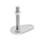 GN 45 Piedini di livellamento, acciaio INOX AISI 316 L, con aletta di fissaggio, a forma di goccia Tipo (base): D0 - Senza disco antiscivolo
Versione (vite): TK - Con dado, sede per chiave in basso