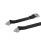 GN 1111 Tension Straps, Buckle / Fasteners Stainless Steel, Strap Plastic, Multi-Part Type: BB - 2 45° screw-on plates