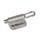 GN 417 Indexing Plungers, Stainless Steel precision casting, with Pull Ring / with Wire Loop, without Rest Position Type: D - With wire loop
Material: NI - Stainless steel precision casting