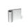 GN 2291 Hinge wings, for aluminum profiles / panel elements Type: AF - Exterior hinge wing
Coding: A - Without bores