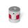 GN 2241 Acoplamientos de garra de elastómero con tornillo prisionero Código de orificio: B - sin chavetero
Dureza: RS - 98 Shore A, rojo