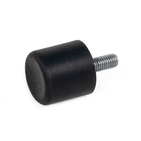 Buffers GN 357: Steel, with Concave Stop Surface