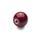 DIN 319 Impugnature fisse a sfera, plastica, colore rosso Materiale: KU - Plastica
Tipo: E - Con boccola maschiata
Colore: RT - rosso