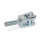 GN 754 Chapes de tringlerie, acier, avec filetage externe Type: SL - Goupille avec clip de retenue SL