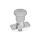 GN 822.12 Mini Indexing Plungers, Stainless Steel, with Flange for Surface Mounting, with and without Rest Position Type: CN - With rest position, with stainless steel knob