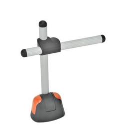 GN 177 Universal Work Holding and Positioning Fixtures, Plastic Color of the cover cap: DOR - Orange, RAL 2004, shiny finish