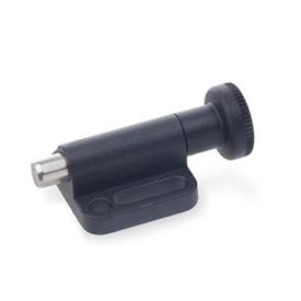 GN 417 Indexing Plungers with Knob, with / without Rest Position Type: B - Without rest position