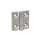 GN 237.3 Heavy Duty Hinges, Stainless Steel AISI 316 Type: A - With bores for countersunk screws
Finish: GS - Matte shot-blasted finish
