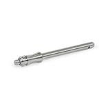 Ball Lock Pins, Titanium