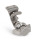 GN 115.8 Hook-Type Latches, Stainless Steel, with Operating Elements Type: SKN - With wing knob
Material: N - Stainless steel
Identification no.: 2 - With latch bracket