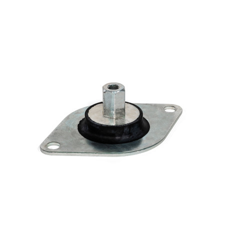 Éléments antivibratoires GN 148.4: Caoutchouc, bride en acier / inox, pour charge de traction / compression