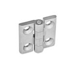 Charnières, inox