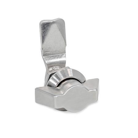 Loquets GN 115: Inox, manipulation par éléments d'actionnement