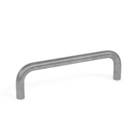 GN 425.3 Cabinet U-Handles, Steel, without Thread, for Welding 