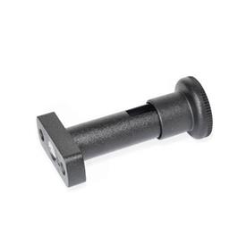 GN 817.1 Indexing Plungers, Steel / Plastic Knob Type: C - With rest position