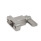 GN 724.2 Spring Latches, Steel / Stainless Steel, with Chamfered Pin, with Flange for Surface Mounting Identification no.: 2 - Chamfer, bottom
Type: B - Latch arm position parallel to the flange
Material / Finish: NI - Stainless steel precision casting