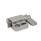 GN 724.3 Spring Latches, Steel / Stainless Steel, with Chamfered Pin, with Flange for Surface Mounting Type: L - left indexing cam
Chamfered pin identification no.: 4 - Chamfer, left
Material / Finish: NI - Stainless steel precision casting
Catch identification no.: 1 - Without catch