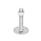GN 41 Piedini di livellamento, acciaio INOX AISI 304 Tipo (base): B0 - Senza disco antiscivolo, con 2 fori di montaggio
Versione (vite): TK - Con dado, sede per chiave in basso