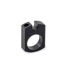 GN 295.2 Drehmomentstützen, Aluminium, für konfigurierbare runde Lineareinheiten d<sub>1</sub>: 18...50