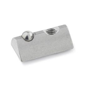 GN 506.1 Stainless Steel T-Nuts, without Guide Step 