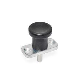 GN 608.6 Indexing Plungers, with Rest Position, Plunger Stainless Steel 