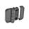 GN 122.2 Hinges, Plastic Type: EH - 2x2 bores for hex screws