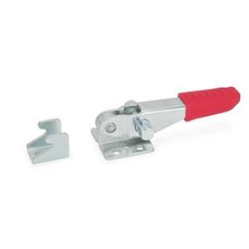 GN 851 Latch Type Toggle Clamps for Pulling Action Type: T - Without square U-bolt, with catch