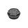 GN 741 Threaded Plugs with and without Symbols, Aluminum, Resistant up to 100 °C Type: ASS - With DIN drain symbol, anodized, black
Identification no.: 1 - Without vent hole
