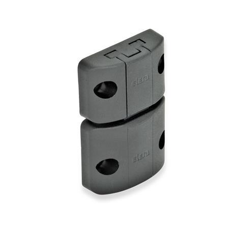 Loquets à came de porte à vis d'étrier GN 449: Plastique