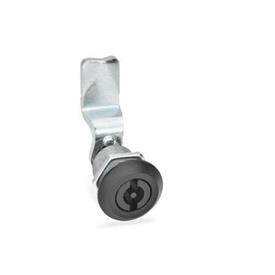 GN 516 Rotary Clamping Latches, with Operating Elements or Operation with Socket Key Type: VDE - With double bit