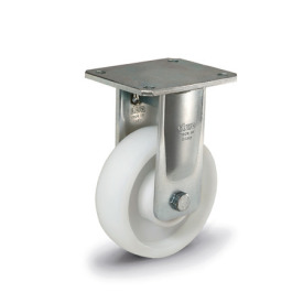 GN 22892 Heavy Duty Casters, Polyamide, Heavy Version Bearing type: K - Ball bearing<br />Type (bracket): B - Rigid bracket<br />Coding: H - Heavy Version<br />Material (bracket): ST - Welded steel design