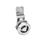 GN 115.6 Loquets, inox, petit modèle, actionnement par clé à douille Type: DK - avec triangle