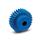 GN 7802 Stirnzahnräder, Kunststoff, Eingriffswinkel 20°, Modul 2 Farbe: VDB - visuell detektierbar
Zähnezahl z: ≤ 30