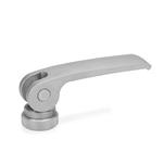 Stainless Steel Clamping Levers with Eccentrical Cam with Internal Thread