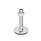 GN 41 Piedini di livellamento, acciaio INOX AISI 304 Tipo (base): D3 - Con disco antiscivolo, vulcanizzata, colore nero
Versione (vite): UK - Con dado, esagono interno in alto e sede per chiave in basso
