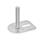 GN 43 Leveling Feet, Stainless Steel, with Fixing Lug, Rectangular Shape Form: E0 - Without rubber pad, with one slotted hole
Version (Screw): T - Without nut, wrench flat at the bottom