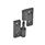 GN 337.1 Hinges, Plastic, Detachable Identification no.: 2 - Fixed bearing (pin) left