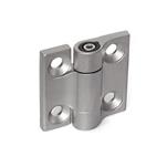 Stainless Steel Hinges, with Adjustable Friction