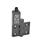 GN 239.4 Hinges with Switch, with Connector Plug Identification: SL - Bores for contersunk screw, switch left
Type: AS - Connector plug at the top