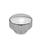 GN 536 Stainless Steel Knurled Nuts Finish: PL - Highly polished