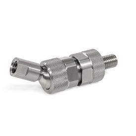 GN 782 Ball Joints, Stainless Steel Material: NI - Stainless steel<br />Type: KI - Ball with internal thread<br />Identification No.: 2 - Mounting socket with external thread