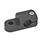 GN 482 Swivel Mounting Clamps, Aluminum Finish: ELS - Anodized, black
Type: Q - Clamping bore transverse to the swivel axis