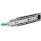 GN 1440 Telescopic Slides, Steel, with Full Extension, Load Capacity up to 3250 N Type: QL - With rubber stop, latch in back and in front, left